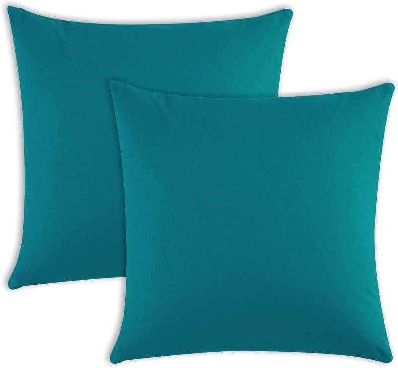 Müskaan Kissenbezug Kissenbezug 40x40 40x80 80x80 2er Pack Mikrofaser Kissenhülle, (2 Stück), mit Reißverschluss von Müskaan