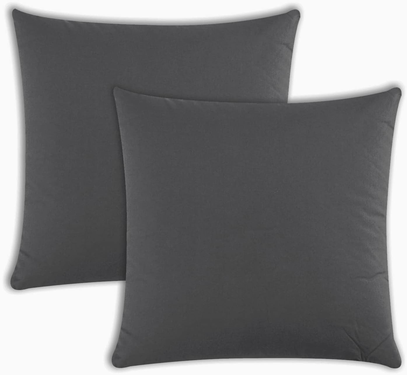 Müskaan Kissenbezug Kissenbezug 40x40 40x80 80x80 2er Pack Mikrofaser Kissenhülle, (2 Stück), mit Reißverschluss von Müskaan