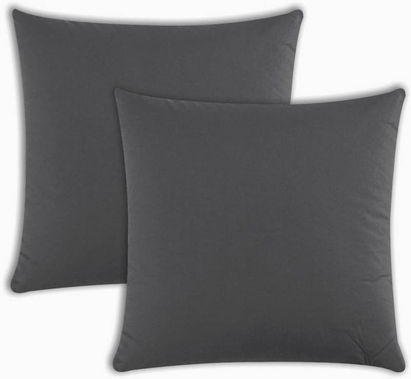 Müskaan Kissenbezug Kissenbezug 40x40 40x80 80x80 2er Pack Mikrofaser Kissenhülle, (2 Stück), mit Reißverschluss von Müskaan