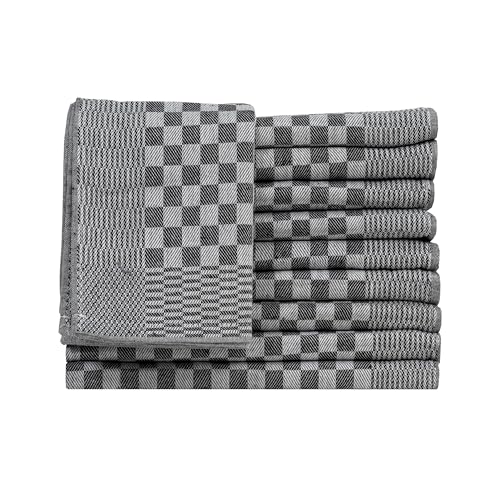 Müskaan 10er Set Geschirrtücher 100% Baumwolle 50x70 cm Schwarz 210 g/m² | Küchenhandtücher für Abtrocknen, Grubentücher zum Putzen, Fusselfrei Geschirrhandtücher, Küchentücher saugstark, Geschirrtuch Müskaan 10er Set Geschirrtücher 100% Baumwolle 50x70 cm Schwarz 210 g/m² | Küchenhandtücher für Abtrocknen, Grubentücher zum Putzen, Fusselfrei Geschirrhandtücher, Küchentücher saugstark, Geschirrtuch von Müskaan