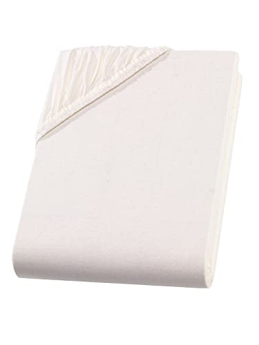 Topper Spannbettlaken natur, speziell für Boxspringbetten entwickelt, bis 10 cm Steghöhe - ideal für 180-200 cm Breite x 200 cm Länge Topper Spannbettlaken natur, speziell für Boxspringbetten entwickelt, bis 10 cm Steghöhe - ideal für 180-200 cm Breite x 200 cm Länge von Müskaan