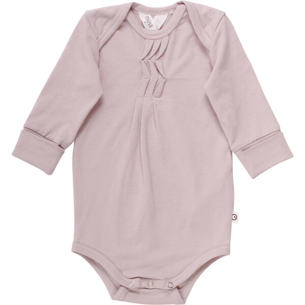 Langarm Baby Body | Ruffles | Bio Baumwolle GOTS zertifiziert | Müsli by Green Cotton von Müsli by Green Cotton