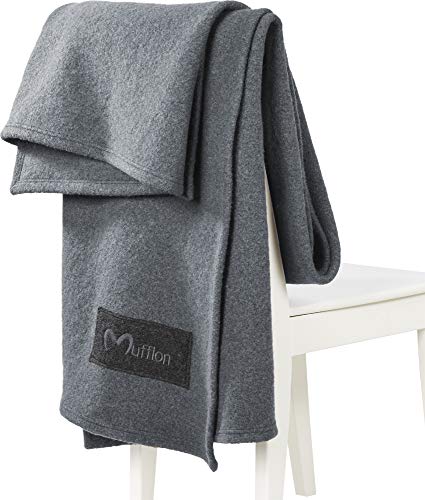 Mufflon W300 Mu-Plaid II Grey 220 x 140 cm von Mufflon