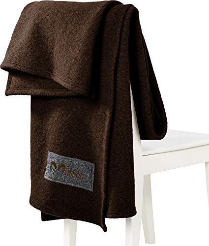 Mufflon W300 Plaid II Brown 220 x 140 cm von Mufflon