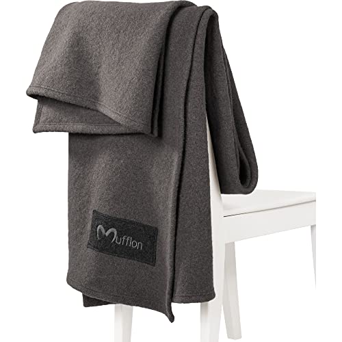 Mufflon W300 Plaid II Granit 220 x 140 cm von Mufflon