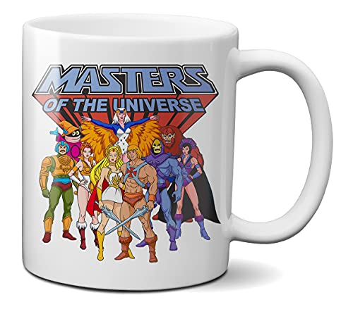 Mugtime (TM) – Masters of Universe Classic Retro Comic Cartoon Tee Kaffee Tasse Tasse Keramik 330 ml von Mug Time ideas, creativity & customisation