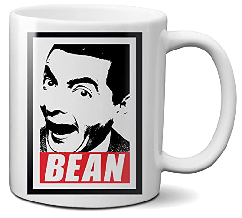 Mugtime (TM) – Mr Bean offizielle lustige Tee-/Kaffeetasse aus Keramik, 330 ml von Mug Time ideas, creativity & customisation