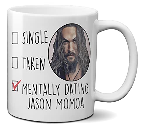 Mugtime (TM) – Tasse Jason Momoa Dating Love Aquaman Lustige Kaffeetasse – Keramik 330 ml von Mug Time ideas, creativity & customisation