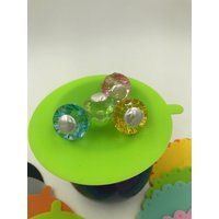 Hübsche Perlenperlen-Becherabdeckung Jeweils Eine. Silikon-Kaffee -/Teetassenabdeckung, Cup-Topper, Kappe, Cozie, Glas-Insektenschutz von MugCoversandMore