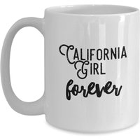 California Girl Tasse, Kaffeetasse Geschenk, Teetasse, Geschenk Für Freundin, West Coast von MugMinistry