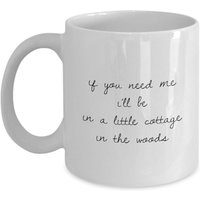 Cottage Core Tasse Little in The Woods Kaffeetasse Geschenk von MugMinistry