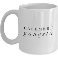 Kaschmir Gangsta Kaffeetasse Fashionista Freund Geschenk von MugMinistry