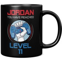 Gamer-Tasse, Geschenk Zum 11. Geburtstag Für Sie, Sie Haben Level 11 Videospiel-Controller Erreicht, Junge Gamer, Geburtstagsgeschenk Sohn von GiftMonsterCo