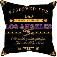 Los Angeles Personalisierte Basketball Kissenhülle, Einzigartiges Individuelles Geschenk Für Nba Fans, Weltgrößter Fan Kissenbezug von MugShotsHub