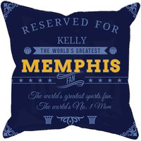 Memphis Personalisierte Basketball Kissenhülle, Einzigartiges Individuelles Geschenk Für Nba Fans, Weltgrößter Fan Kissenbezug von MugShotsHub