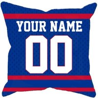 Personalisierte Kissenhülle Im Buffalo Football Jersey Stil, Einzigartiger Personalisierter Kissenbezug Für Ultimative Nfl Fans, Wählen Sie Ihren von MugShotsHub