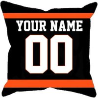 Personalisiertes Nfl-Jersey-Kissenbezug Im Nfl-stil, Personalisierter Kissenbezug Für Nfl-Fans, Wunschname Und Nummer von MugShotsHub