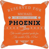 Phoenix Personalisierte Basketball Kissenhülle, Einzigartiges Individuelles Geschenk Für Nba Fans, Weltgrößter Fan Kissenbezug von MugShotsHub