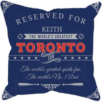 Toronto Personalisierte Baseball Kissenhülle, Einzigartiges Individuelles Geschenk Für Mlb Fans, Weltgrößter Fan Kissenbezug von MugShotsHub