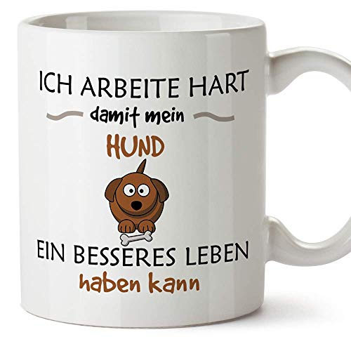 Mugffins Tasse/Becher Hund (Hündchen) - Lustige und Originelle Geschenke von Mugffins