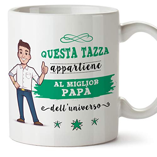 Mugffins (Tasse in Italienisch Bester Vater im Universum von Mugffins