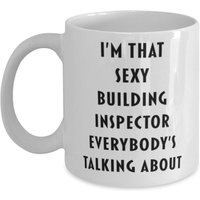 Bauinspektor Kaffeebecher, Lustige Gebäude Inspektor Tasse, Geschenk Für Gebäudeinspektor, Gebäudeinspektor von MugpireLLC