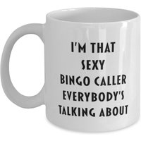Bingo Anrufer Kaffeebecher, Lustige Tasse, Geschenk Für Anrufer von MugpireLLC