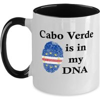 Cabo Verde Ist in Meiner Dna, Cape Verdeans Kaffeetasse, Geschenk Für von MugpireLLC