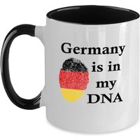 Germany Is in My Dna, Deutsche Kaffeetasse, Geschenk Für Deutsch von MugpireLLC