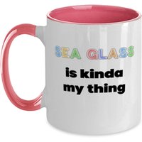 Meer Glas Kaffeebecher, Geschenk, Geschenk Für Glas, Lustige Tasse, Sammler, Vatertagsgeschenk von MugpireLLC