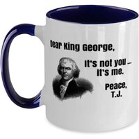 Thomas Jefferson Kaffeetasse, Lustige Geschenk, Einzigartiges Geschenk Für Jefferson, Tasse von MugpireLLC