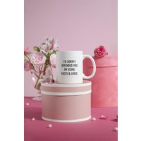 Im Sorry I Offended You By Using Facts & Logic Unhinged Mug Funny Meme Office Coffee Anxiety Introverted Person Gift Sarcasm Humor 90S Im Sorry I Offended You By Using Facts & Logic Unhinged Mug Funny Meme Office Coffee Anxiety Introverted Person Gift Sarcasm Humor 90S von PricelessMomentsDE