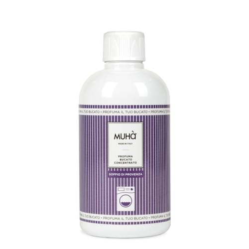 Muhà Flüssig-Wäscheduft Provence Puste 400 ml, Kunststoff, 1 Flasche von Muhà