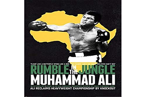 Muhammad Ali Rumble in The Jungle Maxi Poster 61 x 91,5 cm von MUHAMMAD ALI