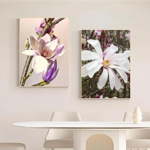 2 Magnolia Kraut Blume Wand Kunst Poster Wohnzimmer Bar Cafe Schlafzimmer Büro Hause Dekorative Leinwand Malerei 30x40cmx2 ohne Rahmen 2 Magnolia Kraut Blume Wand Kunst Poster Wohnzimmer Bar Cafe Schlafzimmer Büro Hause Dekorative Leinwand Malerei 30x40cmx2 ohne Rahmen von Muholin