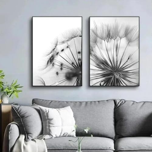 2 schwarz und weiß Pflanze Wand Kunst minimalistischen Druck Leinwand Malerei Poster für Wohnzimmer Home Decor 21x30cmx2 ohne Rahmen 2 schwarz und weiß Pflanze Wand Kunst minimalistischen Druck Leinwand Malerei Poster für Wohnzimmer Home Decor 21x30cmx2 ohne Rahmen von Muholin