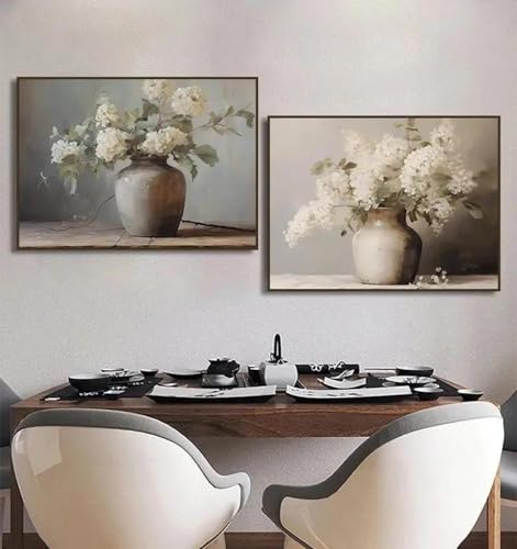 Muholin Frühlingsblumen Stillleben Wandkunst Poster Französisches Landhaus Kunstdruck Galerie Neutrale Bilder Schlafzimmer Wohnkultur Leinwandgemälde 21x30cmx2 ohne Rahmen Muholin Frühlingsblumen Stillleben Wandkunst Poster Französisches Landhaus Kunstdruck Galerie Neutrale Bilder Schlafzimmer Wohnkultur Leinwandgemälde 21x30cmx2 ohne Rahmen von Muholin