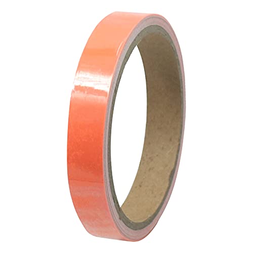 Leuchtendes Klebeband Fluoreszierendes Klebeband Nachleuchtend Band DIY Fliesenpaste Fliesenaufkleber Selbstklebendem Band Warnband Abnehmbar,Langlebig,Stabil,Sicherheit - 1 Stück 300x2cm (Orange) von Muium(TM)