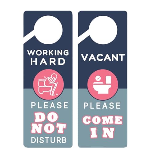 MUKA Türschild Please Do Not Disturb Sign Doppelseitig Türschild mit Aufschrift Do Not Disturb Please Come In für Büro, Haus von Muka