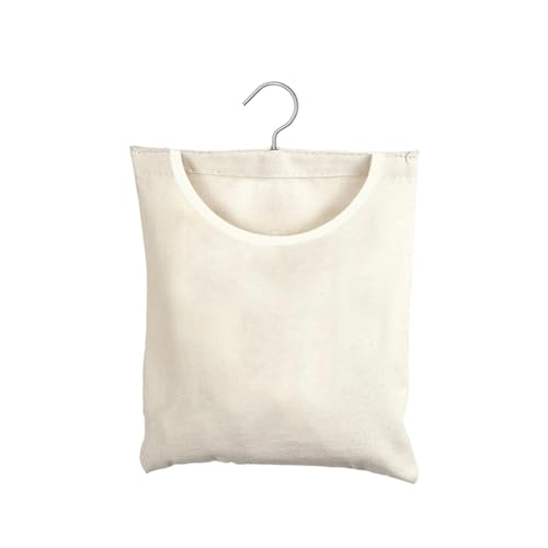 MUKA Wäscheklammerbeutel zum Aufhängen Canvas Wäscheklammerhalter mit Haken Outdoor Klammerbeutel für Wäscheklammern Lagerung- Blank von Muka