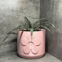 Mukkopf I - Blumen Design/Topf Handgemachter Blumentopf Übertopf | Geschenkidee Blumendeko von MukkiKuhMuh
