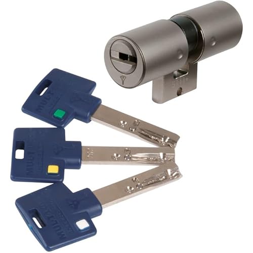 MUL-T-LOCK CSO05102 Zylinder Cabri MULTLOCK MTL600 262S+ 66 33-33 NM PAN-3 Schlüssel PVC blau -CAM6P333XX3PBLVA von Mul-T-Lock