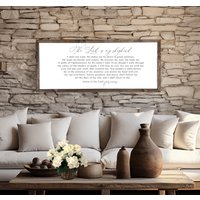 Der Herr Ist Mein Hirte | Schriftzeichen Psalm 23 Wohnzimmer Dekor Schrift Wanddekor Bibel Vers Zeichen von MulberryMarketDesign