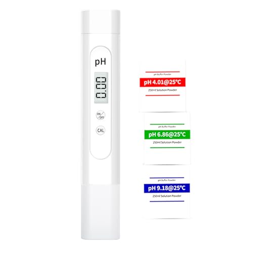 PH-Meter Säuremessgerät Tester LCD-Anzeige Digitales Säuremessgerät Multifunktions-PH-Meter Wasserqualitätsprüfgerät Messbereich 0,00~14,00 PH Tragbarer hochpräziser automatischer PH-Meter Säuremessgerät Tester LCD-Anzeige Digitales Säuremessgerät Multifunktions-PH-Meter Wasserqualitätsprüfgerät Messbereich 0,00~14,00 PH Tragbarer hochpräziser automatischer von Mulcort