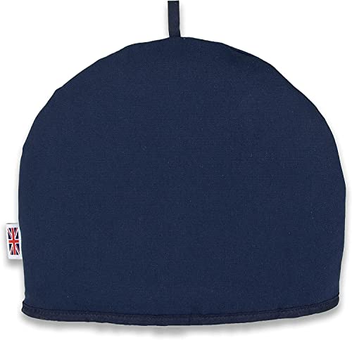 Muldale Teewärmer für Teekanne in Oxford Marineblau mit elfenbeinfarbenem Rand 100% Baumwolle extra dicke Watte, Made in England, UK Teewärmer für 1-6 Tassen Muldale Neutrale Küchentextilien Sortiment Muldale Teewärmer für Teekanne in Oxford Marineblau mit elfenbeinfarbenem Rand 100% Baumwolle extra dicke Watte, Made in England, UK Teewärmer für 1-6 Tassen Muldale Neutrale Küchentextilien Sortiment von Muldale