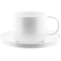 12 Teilger Mokkatassen-Set mit Untertasse aus Porzellan Mokkaservice 100 ml von Mulex