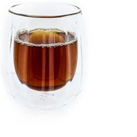 Gläser Set 350ml Latte Macchiato Gläser Teeglas Espressogläser Doppelwandig von Mulex