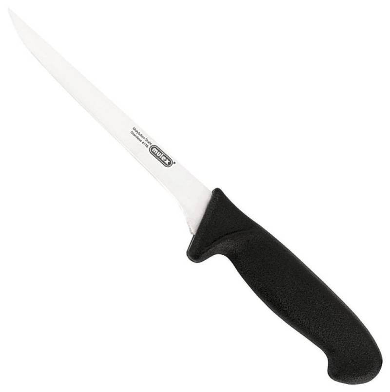 Mulex Filetiermesser 15,5 cm- semi flex dünne Klinge, extra scharf, widerstandsfähig und langlebig von Mulex