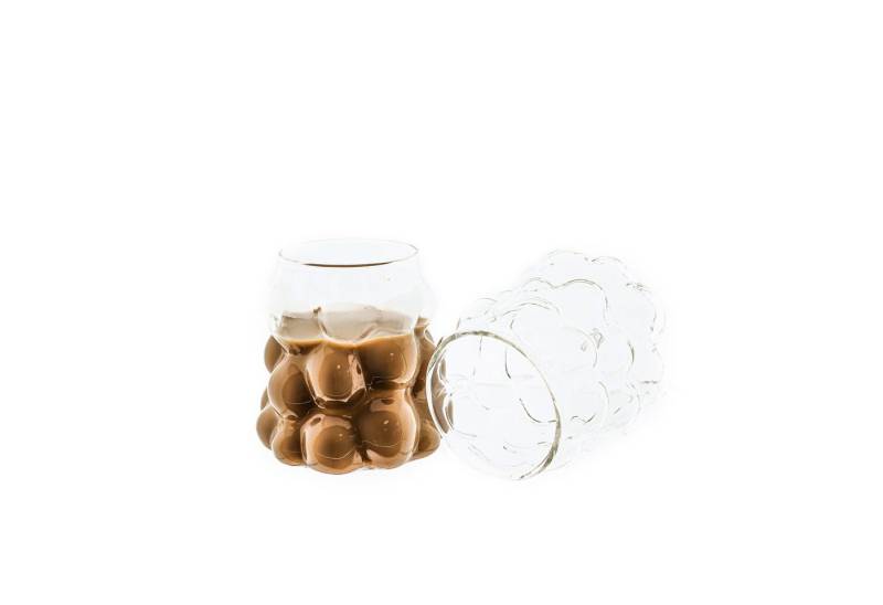 Mulex Gläser-Set Gläser Set Mulex Cappuccino Gläser Trinkgläser 350 ml Hitzebeständig von Mulex