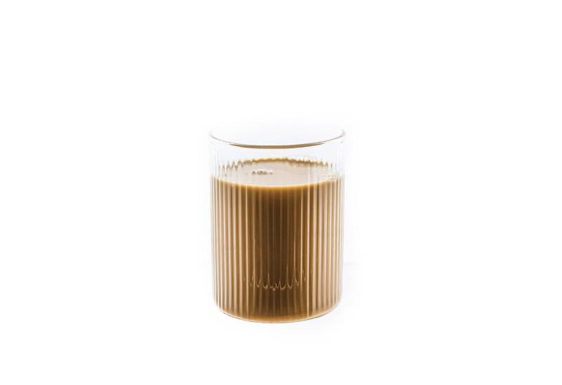 Mulex Gläser-Set Mulex Gläser-Set Latte Macchiato Gläser Riffle Design 300 ml von Mulex